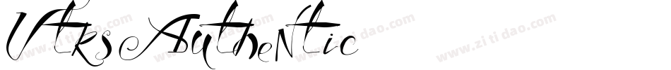Vtks Authentic字体转换